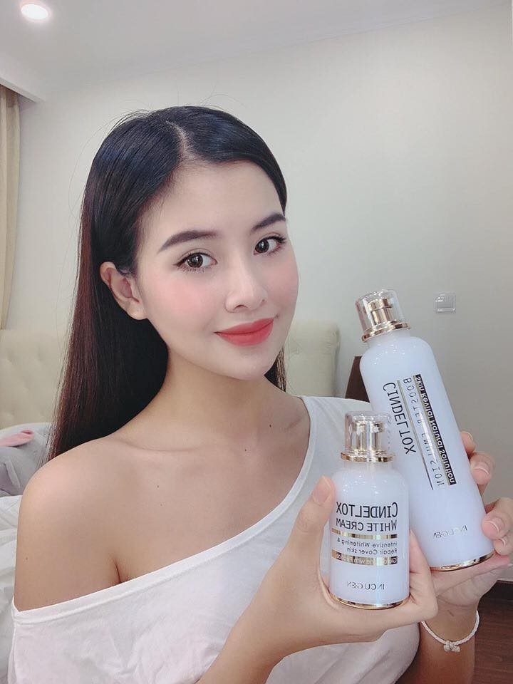 Nhũ tương dưỡng trắng da Cindel Tox Booster Emulsion 120ml 8