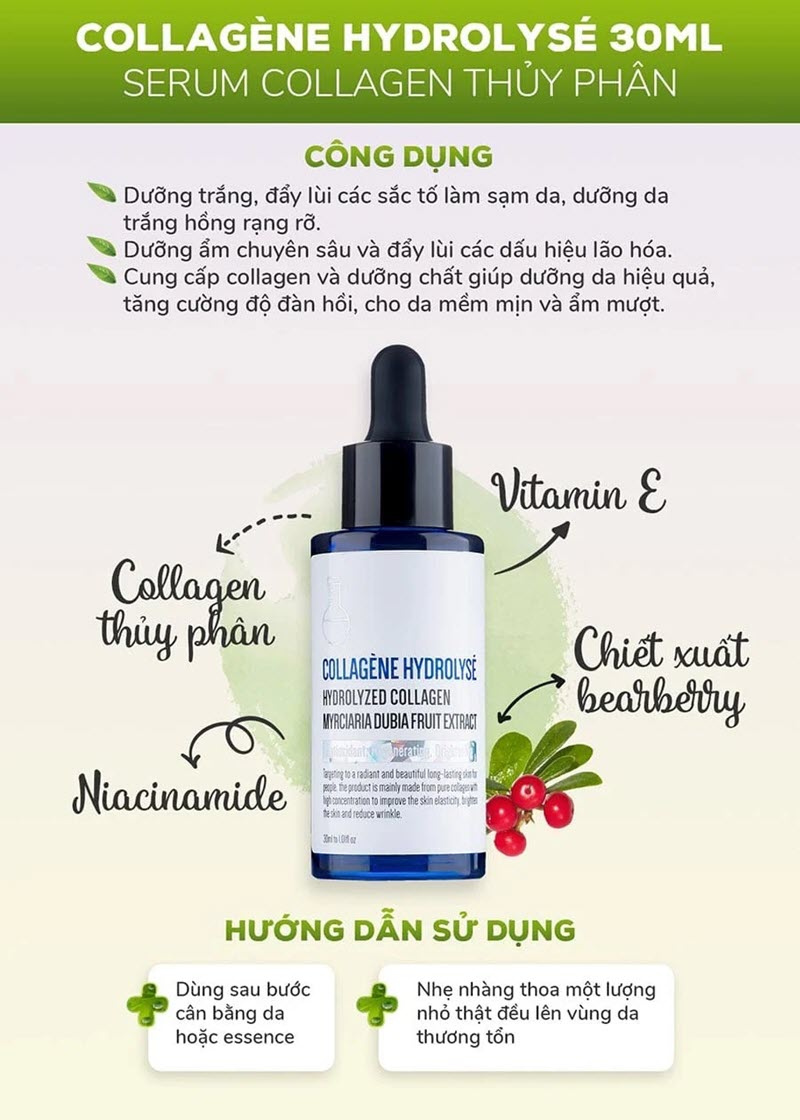 serum collagen dưỡng trắng Detox BlanC