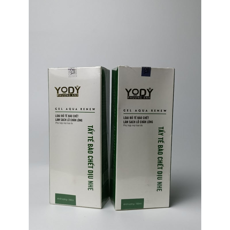 Tẩy tế bào chết dịu nhẹ Yody White Phương Anh - Gel Aqua Renew