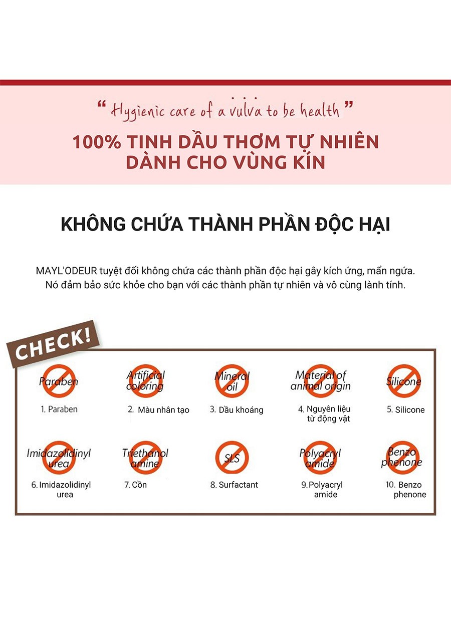 Nước Hoa Vùng Kín Maylodeur