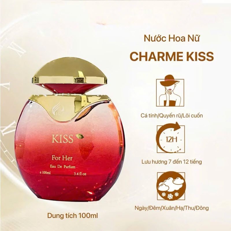 Nước Hoa Kiss Charme