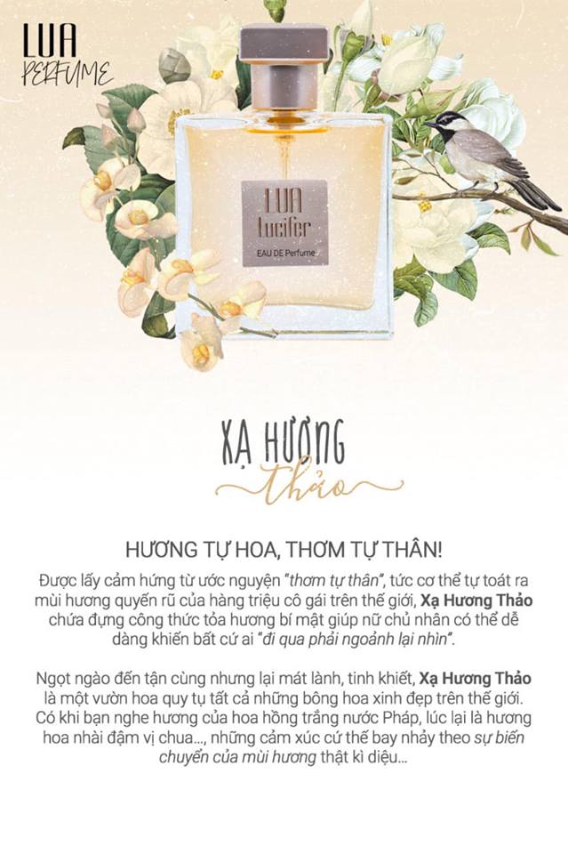 Nước Hoa Lua LUCIFER Eau De Perfume - Xạ Hương Thảo