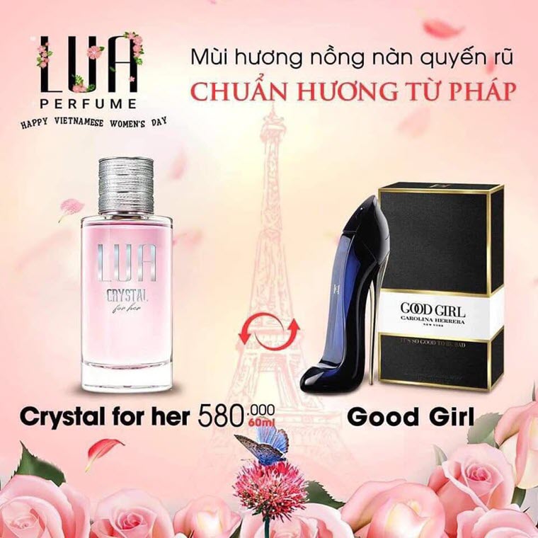 Nước Hoa Lua EDP Crystal For Her 2019