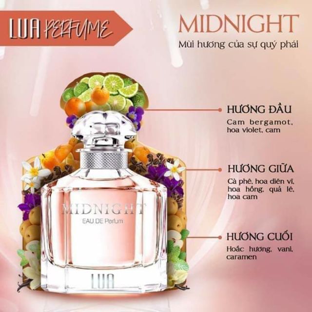 Nước Hoa nữ LUA Midnight 30ml