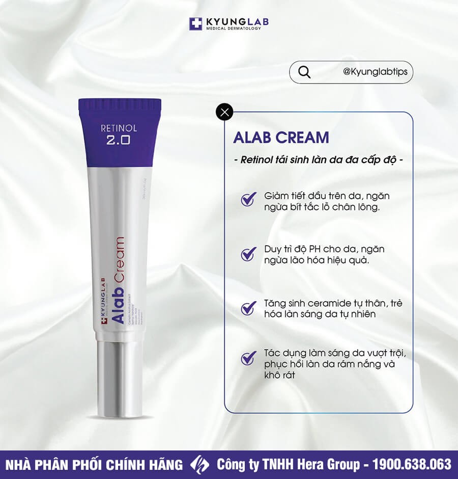 kem retinol kyunglab alba cream myphamhera.com