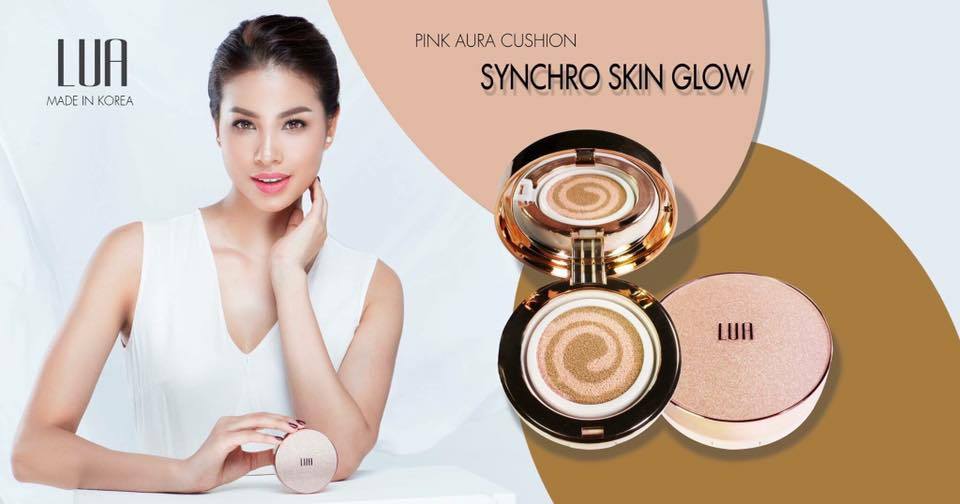 Kem nền che khuyết điểm LUA PINK AURA CUSHION