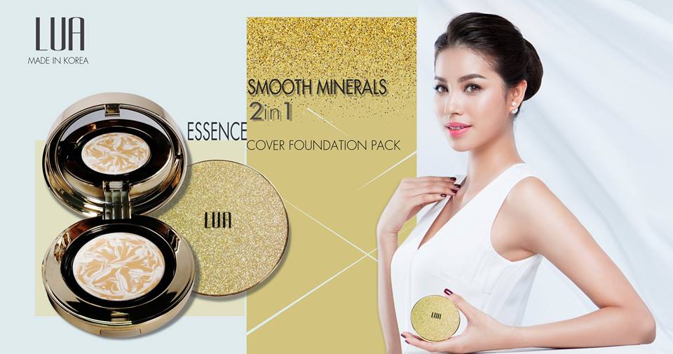 Phấn trang điểm LUA dành cho da sáng cover foundation pack