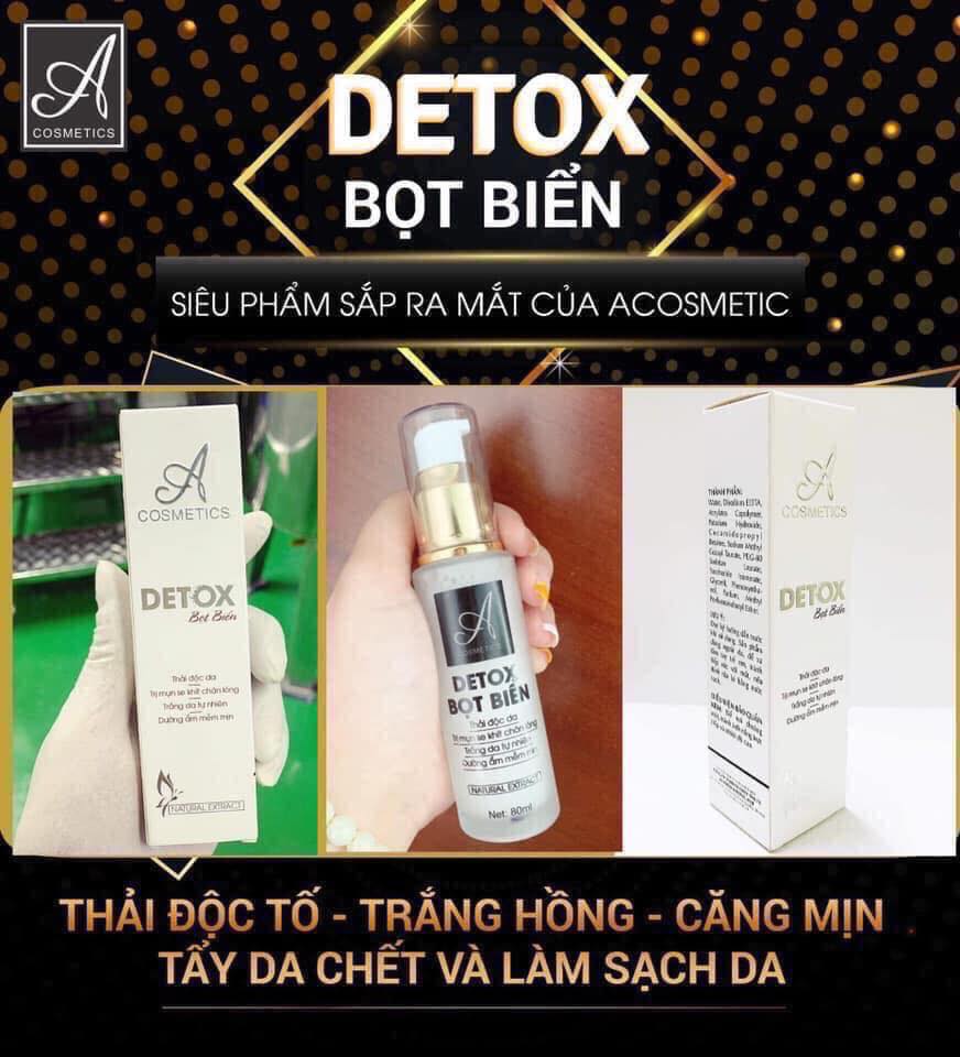 Thải độc da Detox bọt biển A Cosmetic Phương anh