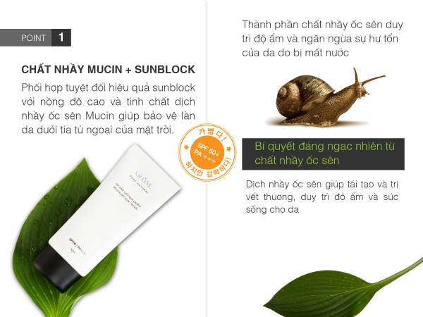 Kem chống nắng sun cream kbone