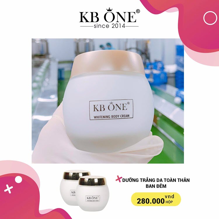 Kem dưỡng trắng da kbone đêm 100g