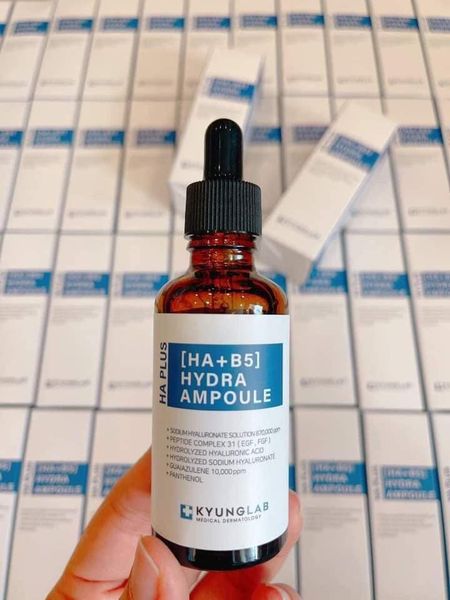 Tinh Chất Hỗ Trợ Căng Bóng Da Kyung Lab Ha Plus [HA + B5] Hydra Ampoule 50ml