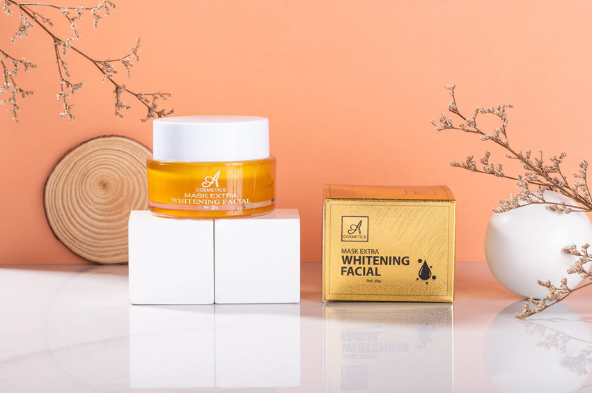 Ủ mặt trắng da nếp than A Cosmetic