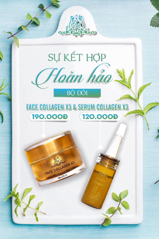 Serum trị nám Collagen X3 Đông Anh