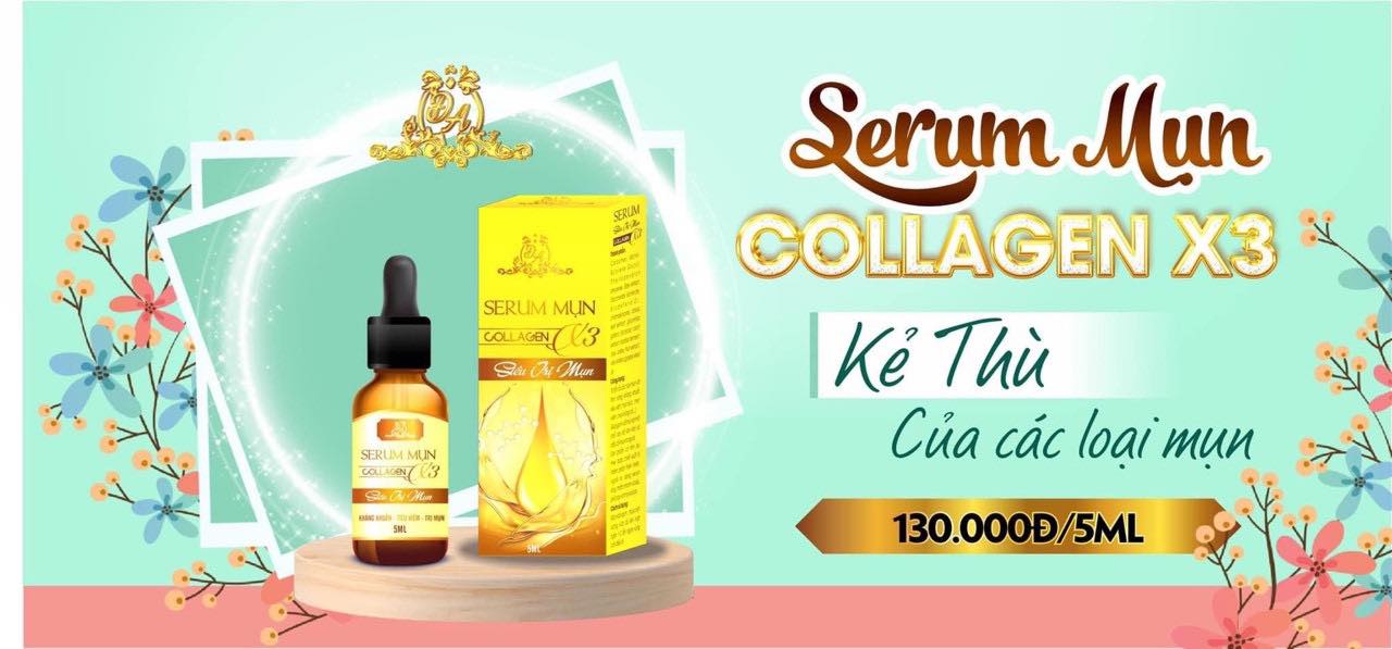 Serum trị mụn Đông Anh Collagen X3