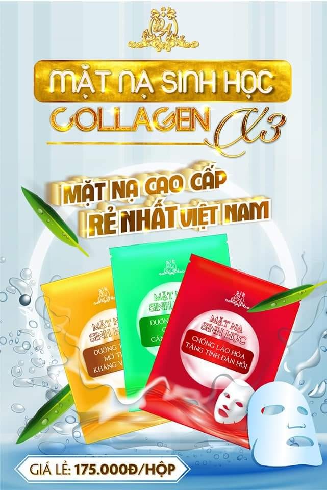 Mặt nạ Collagen X3 Đông Anh