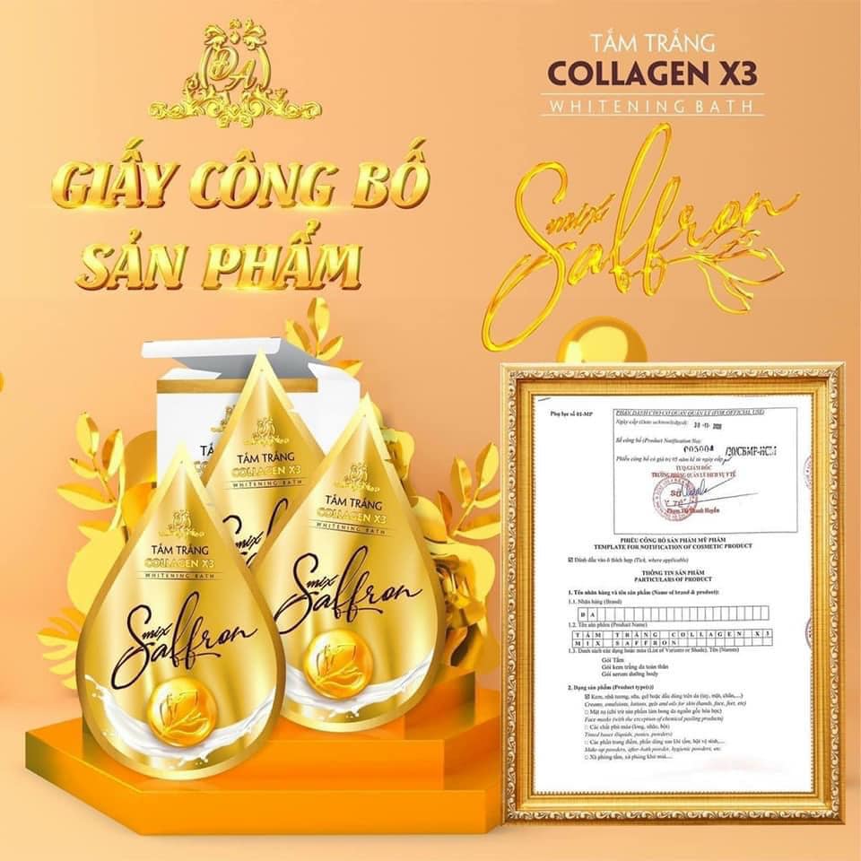 Tắm trắng Collagen X3 Đông Anh