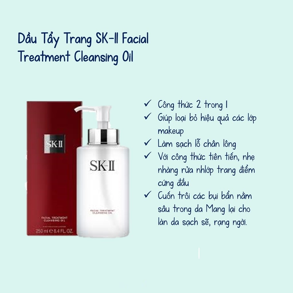 Dầu tẩy trang SK-II Facial Treatment Cleansing oil