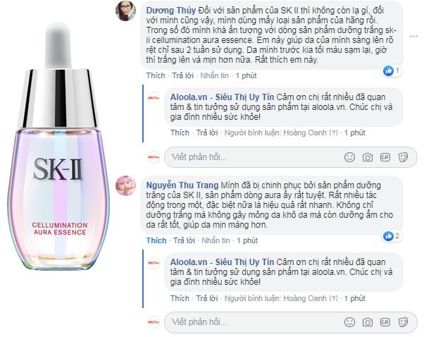 Serum dưỡng trắng da SK-II Genoptics Aura Essence 50ml