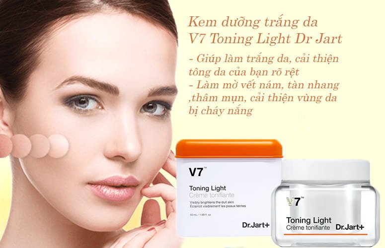 Kem Trắng da V7 Hàn Quốc 50ml