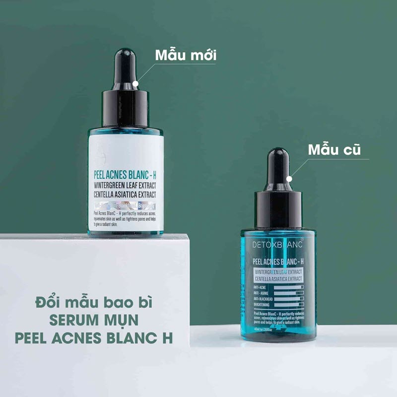 Serum trị mụn Detox Blanc lộc đề H M