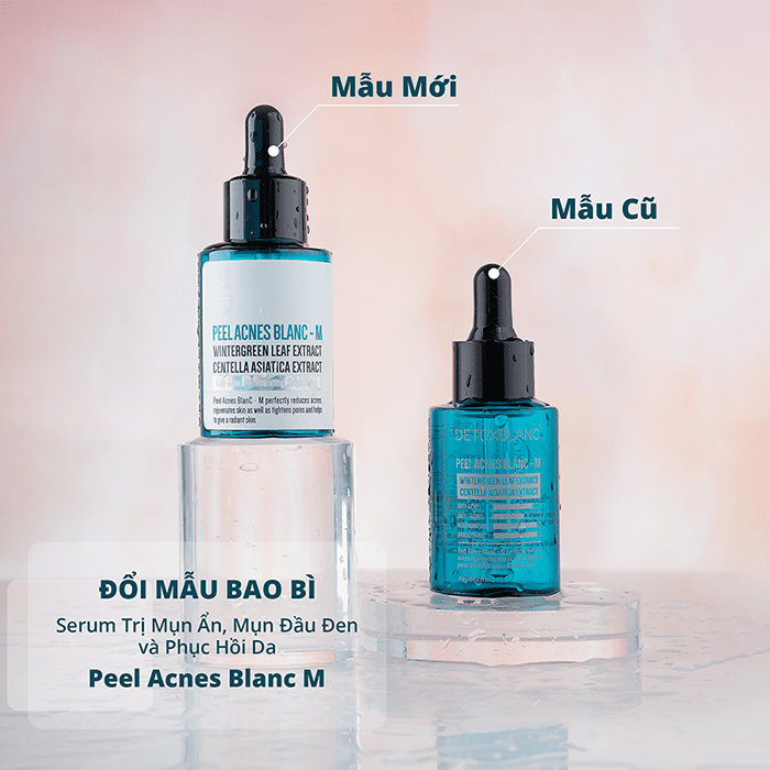 Serum trị mụn Detox Blanc lộc đề M