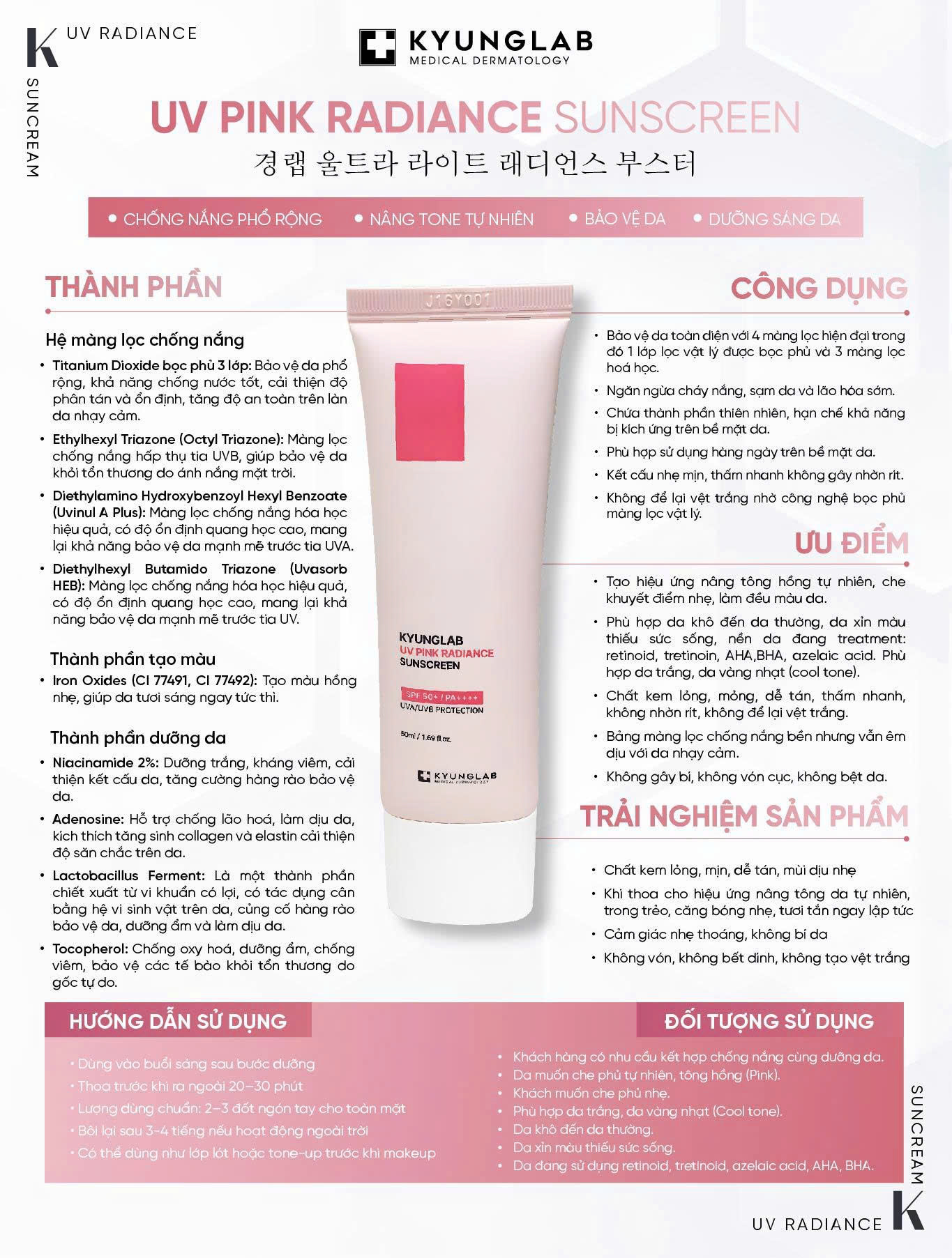Kem Chống nắng kyunglad
