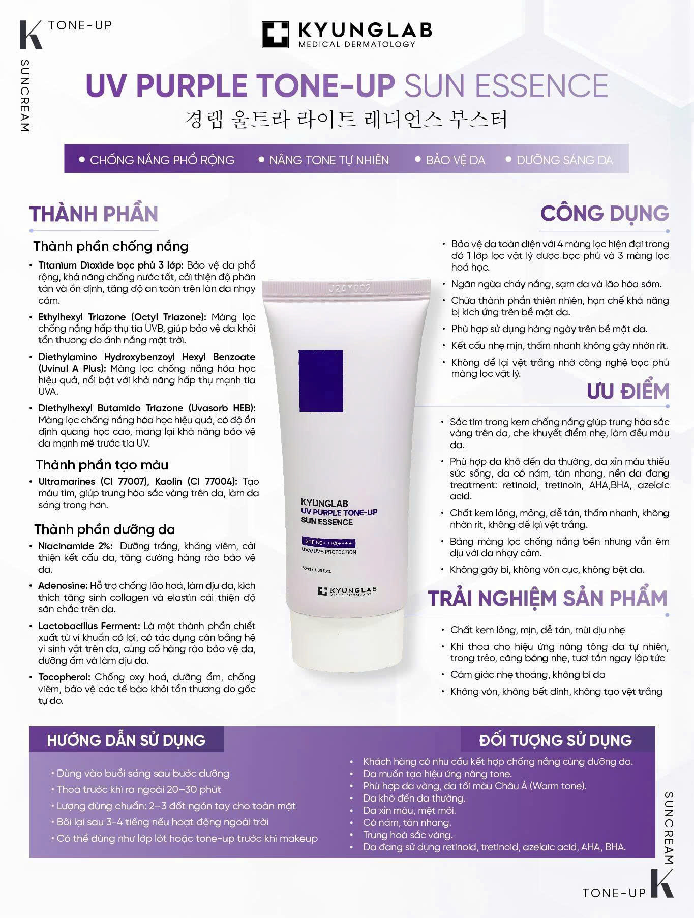 Kem Chống nắng kyunglad