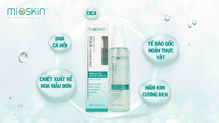 Xịt Khoáng dưỡng tế bào gốc Mioskin 5in1