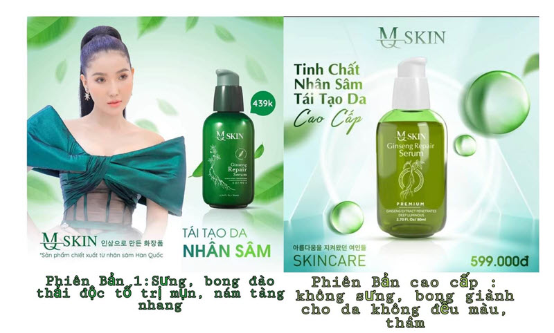 Serum tái tạo thay da cao cấp Mq Skin Vip