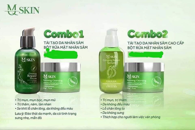 Serum tái tạo thay da cao cấp Mq Skin Vip