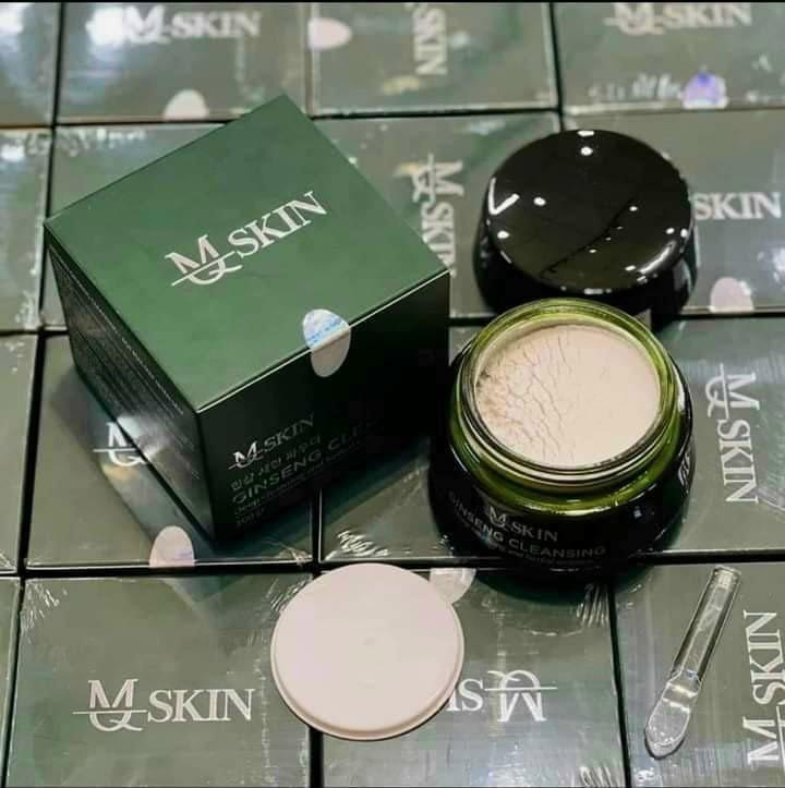 Bột rửa mặt nhân sâm MQ Skin