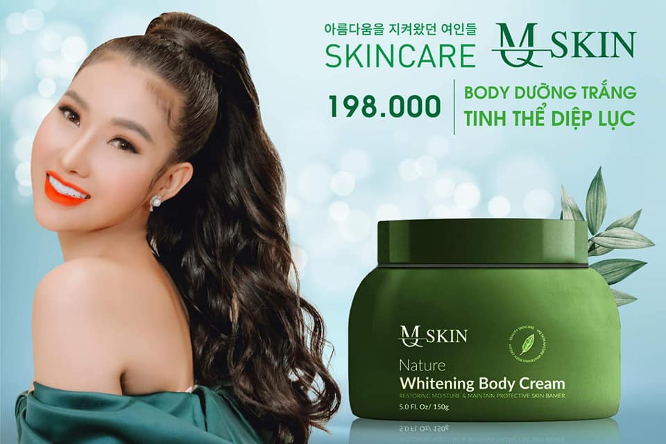 Kem trắng da Body Diệp Lục MQ Skin