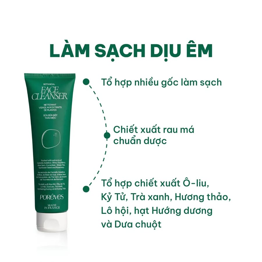 Gel Rửa Mặt Porêves