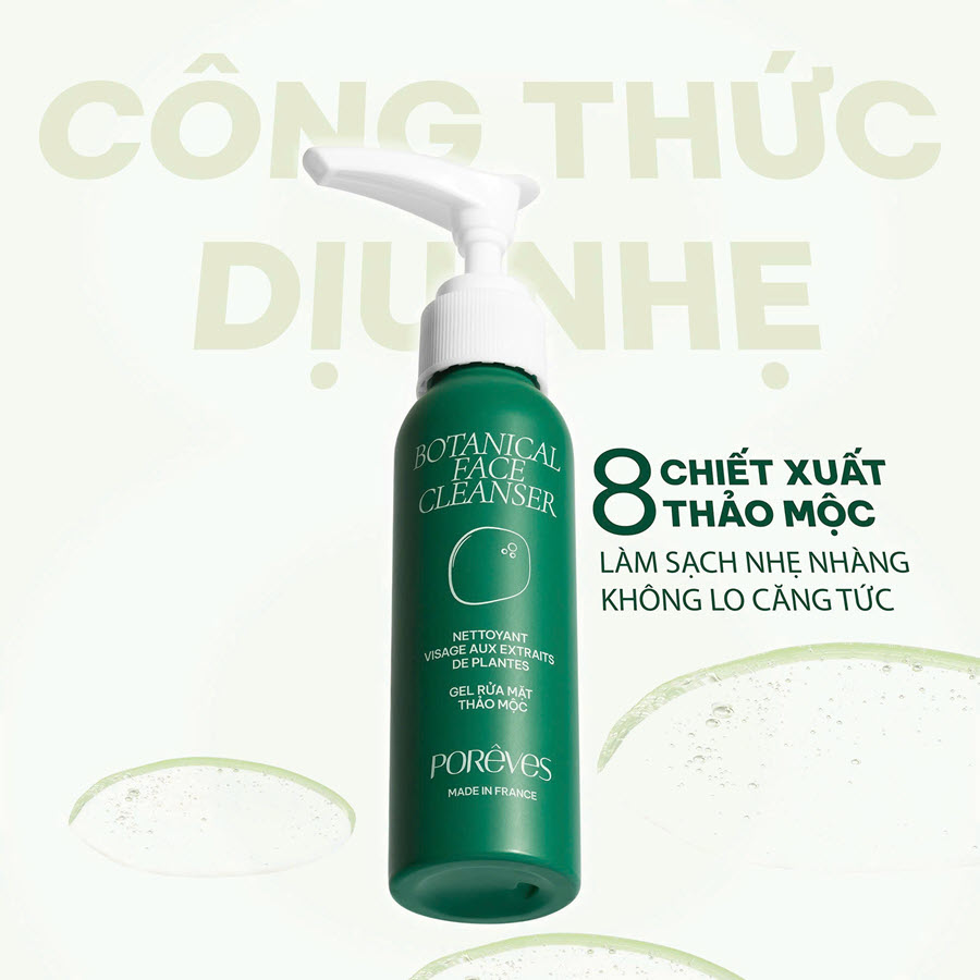Gel Rửa Mặt Porêves