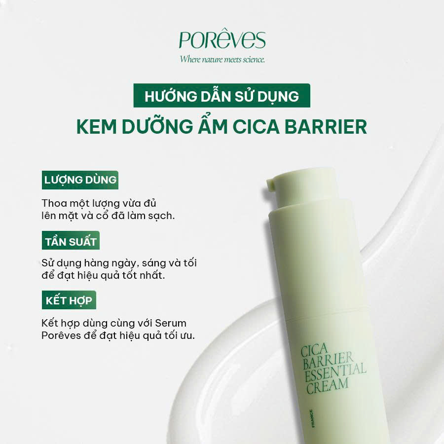 Kem Dưỡng Porêves