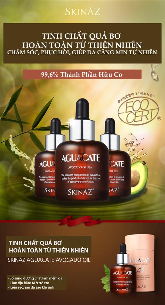 Tính chất bơ từ thiên nhiên Skinaz Aguacate