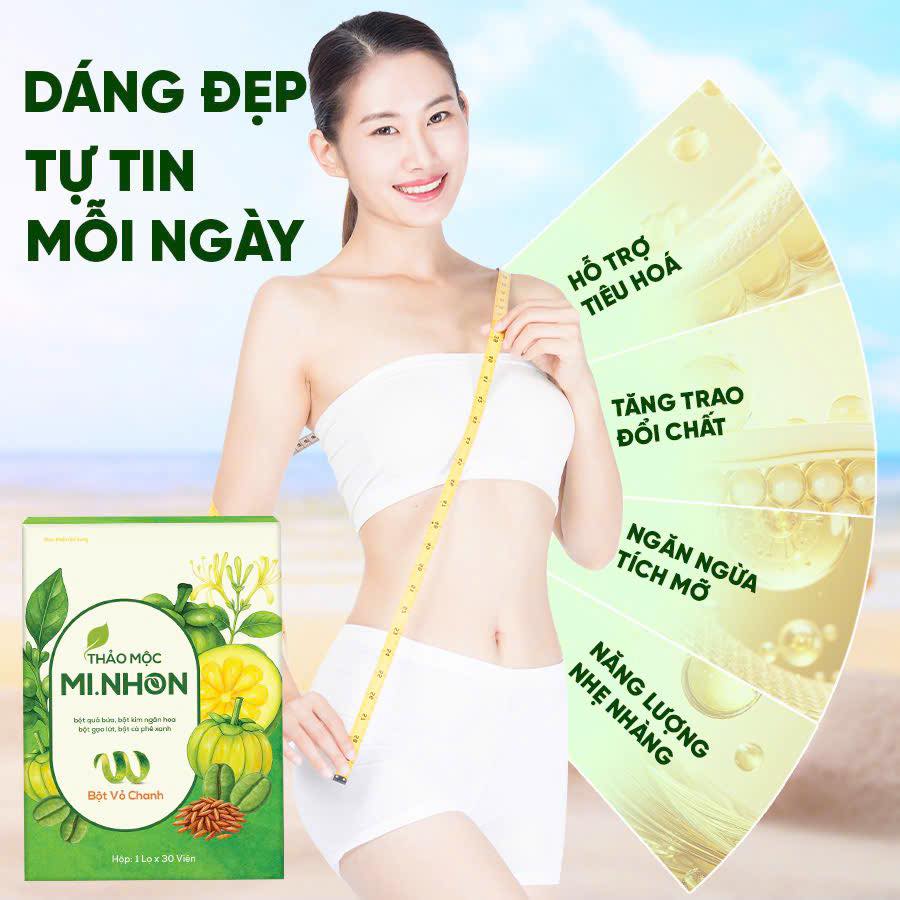 giảm cân tiến hạnh mi nhon