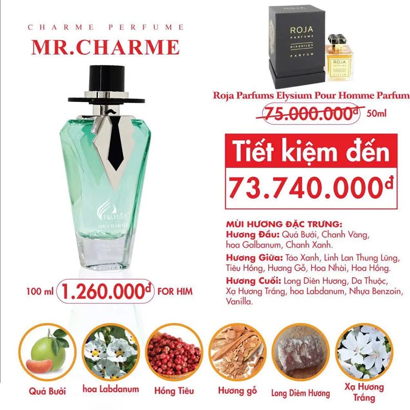 Nước Hoa Mr Charme
