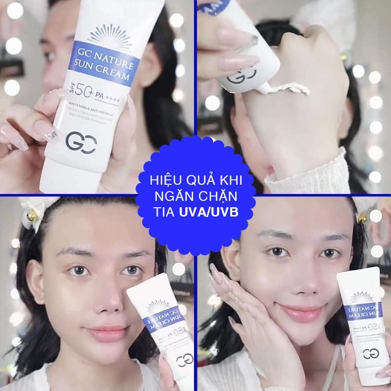 Kem chống nắng GC Nature Sun Cream SPF 50+ PA++++ 5