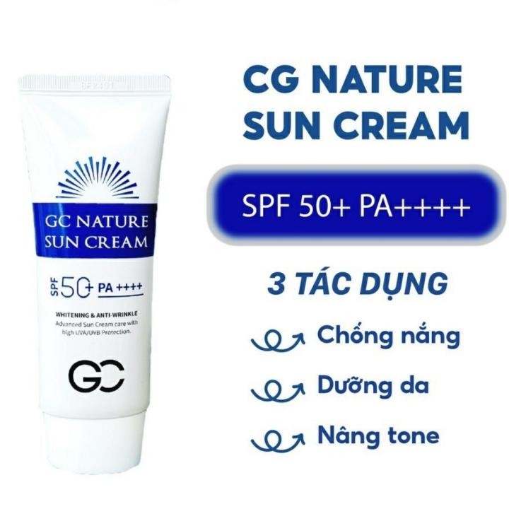 Kem chống nắng GC Nature Sun Cream SPF 50+ PA++++ 1