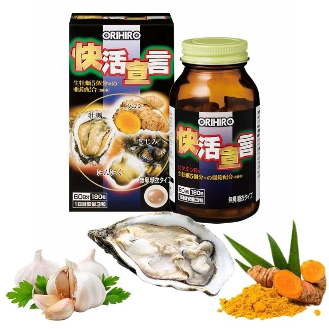 Tinh Chất Hàu Tỏi Nghệ Orihiro