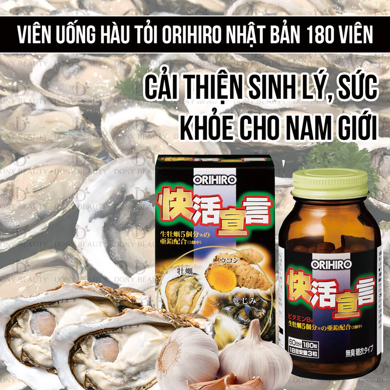 Tinh Chất Hàu Tỏi Nghệ Orihiro