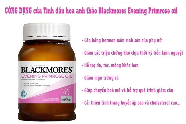 Viên Uống Dầu Hoa Anh Thảo